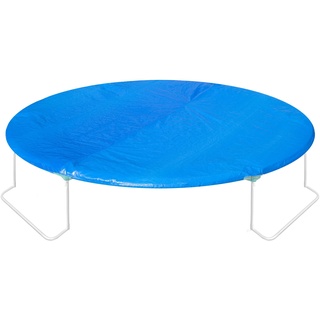 Ultrasport Trampolinabdeckung, passgenau für Trampolin Größe 251 cm, einfach zu mit sicherer konstruktion, UV und witterungsbeständig, robust, wasserdicht und stabil, starke PVC Folie, Farbe: Blau