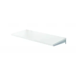 Biedrax Fachboden für Wandregal 25 x 80 cm, silber, Boden grau
