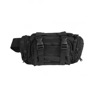 Mil-Tec Unisex – Erwachsene MOD.System Hüfttaschen, Schwarz, 30x12x14cm