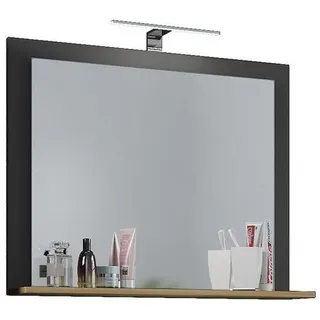 VCM my bath Spiegel VCB 10 916699 honig-eiche, anthrazit 60,0 x 17,0 x 55,0 cm