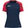 T-Shirt Damen Marine/Rot 46/48