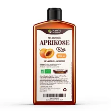 Aprikosenöl Bio 150ml - 100% Natural Apricot Kernel Oil - 100% Rein & Kaltgepresst