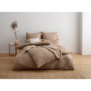 OTTO home Luisa Renforcé Braun 135 x 200 cm + 40 x 80 cm