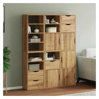 vidaXL Beistellschränke 40 x 24 x 79 cm Braun