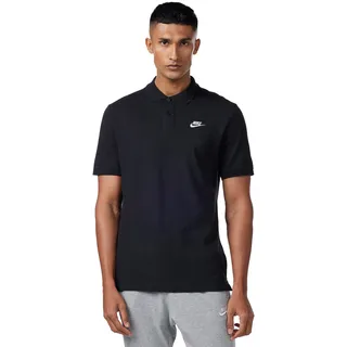 Nike Herren M Nsw Ce Matchup Pq Poloshirt, Black/White, L EU