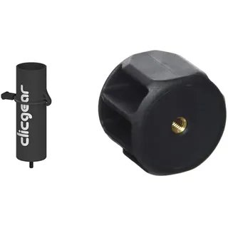 Clicgear Trolley Umbrella Holder, Black, Umbrella Spacer, Black