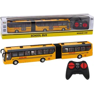 Autobus Szkolny Bus Zdalnie Sterowany Przegubowy RC 1:32 óty - Gelb