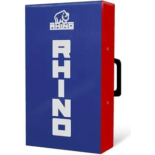 Rhino Rugby Schlagpolster Mini 50x30x10cm blau rot Trainingsausrüstung - Rot