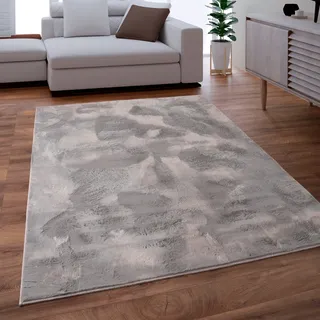 Paco Home Fellteppich »Kunstfell Soft 380« rechteckig 14 mm Höhe Langflor, Kuschelteppich - besonders weich, Uni-Farben, grau