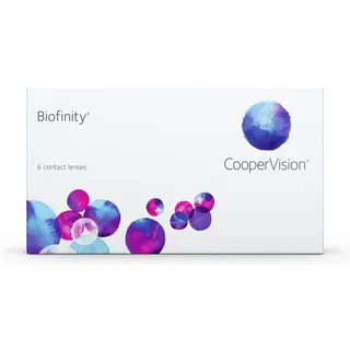 Biofinity Spheric 8.6 -03.75 (6) Monatslinsen weich, 6 Stück / BC 8.6 mm / DIA 14.0 mm / -3.75 Dioptrien