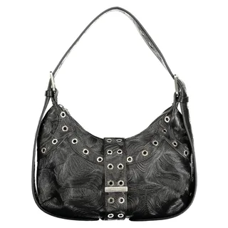 Desigual Damen Tasche aus Polyurethan in Schwarz 26SAXP37_NE2000 - Schwarz