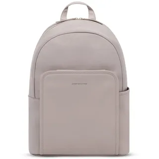 Kapten & Son Rucksack Aalborg NEW Muted Clay Rosé 18 L | Rucksack Damen & Herren Rosa | Handgepäck Rucksack mit 15" Laptopfach | Backpack ideal für Uni, Arbeit, Reisen