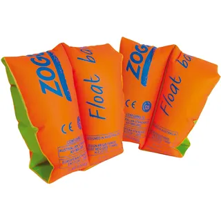 Zoggs Kinder Schwimmflügel Float Bands - 3-6 Jahre, Orange/Green, One Size, 301203