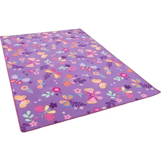 Snapstyle Snapstyle, Kinder Spiel Teppich Schmetterling Lila 100x400cm