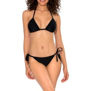 Smart & Sexy Damen String Bikini-Set, schwarz, Small