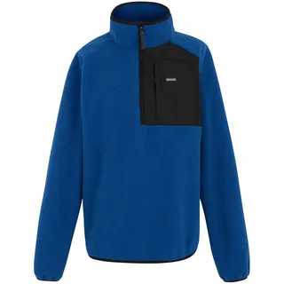 Regatta Frankie Borg Herren-Oberteil, halber Reißverschluss, Fleece, Plüsch, Stretch, warm, für den Winter