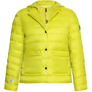 Cartoon Steppjacke »Steppjacke mit abnehmbarer Kapuze«, gelb