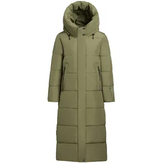 Steppmantel KHUJO "Steppmantel Soulani5 Matt", Damen, Gr. XL, grün (fern grün), Obermaterial: 100% Polyester PES.  Obermaterial: Futter: 100% Nylon NY. 100% Polyester PES., Mäntel Steppmantel