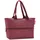 E1 Shopper Synthetik Twist Maroon