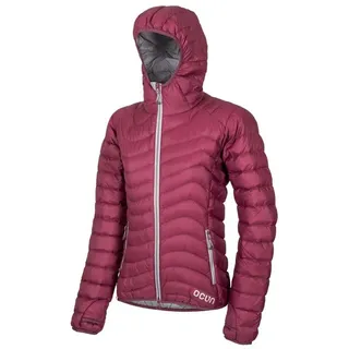 Ocùn Ocún Tsunami ECO Women - Daunenjacke Größe:L, Farbe:rose maroon/silver sconce