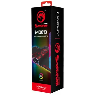 Marvo Mg10 Xxl Led Gaming-mauspad - Black / Red