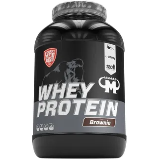 Whey Protein Brownie Pulver 3000 g