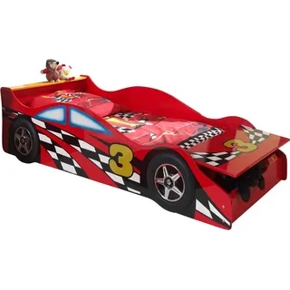 Vipack Autobett Race Car 70 x 140 cm rot