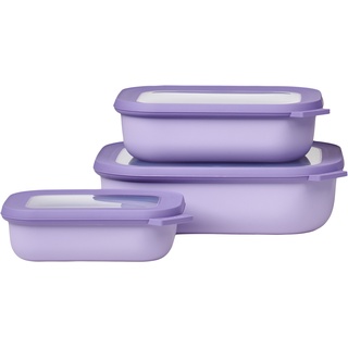 Mepal Cirqula 3–teilig rechteckig nordic lilac