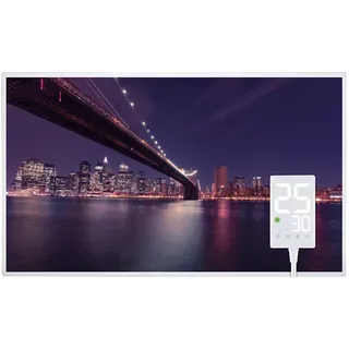 Infrarotheizung HF-HP105 mit Bild 600 W Brooklyn Bridge