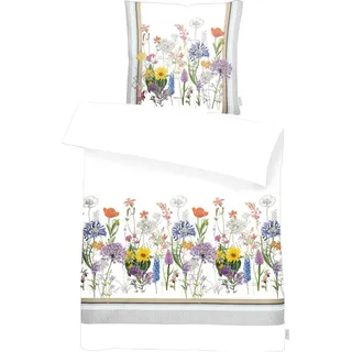 APELT Bettwäsche »Frida« 2 Stk. tlg. eine Blütenwiese mit heimischen Sommerblumen, bunt