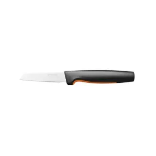Fiskars Functional Form Schälmesser 8 cm Schwarz/Orange