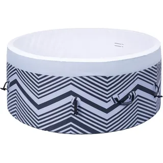 Mobiler Schaum-Whirlpool Belatrix Montana 130 - Schwarz, Grau