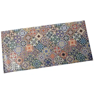 DRW Vinyl-Teppich mit Mosaik, 120 x 60 cm