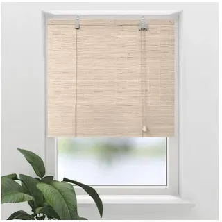 SOLUNA Bambus-Rollo flach natur 90x160 cm