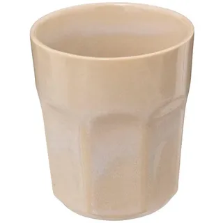 Secret de Gourmet Keramikbecher Roma 300 ml , Beige , Keramik , Geschirr, Tassen, Kaffeebecher