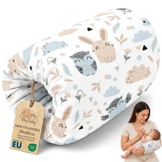 Totsy Baby Stillkissen 20 cm Eule Weiß