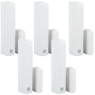 Homematic IP Fenster- und Türkontakt mit Magnet 5er Set Smart-Home-Steuerelement Weiß