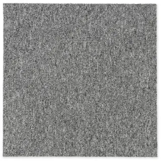 Esposa Teppichfliese , Grau , Textil , Uni , quadratisch , 50x50 cm , pflegeleicht , Teppiche und Böden, Bodenbeläge, Teppichfliesen