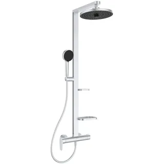 Ideal Standard Alu+ Duschsystem Aufputzmontage Silber BD584SI