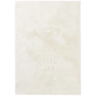 benuta Kunstfellteppich Furry Cream 140x200 cm , Creme , Kunststoff , Uni , Rechteckig , 140x200 cm , Oeko-Tex® Standard 100 , pflegeleicht , Teppiche und Böden, Teppiche, Schaffelle & Kuhfelle