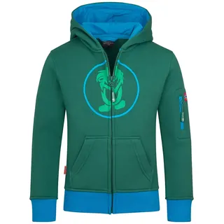 Trollkids Sortland Jacke - Jungle Green / Dynamic Blue - 116 cm