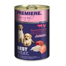 PREMIERE Best Meat Junior Huhn & Rind 12x400 g