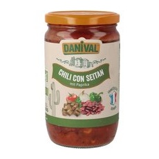 Danival Chili con Seitan - scharfes Bio Chili non Carne im Glas