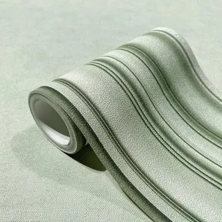 Marburg Bordüre 5 m x 0,18 cm Streifen Modern Grün FSC®