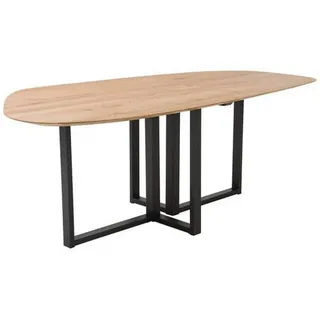 Bert Plantagie Esstisch , Eichefarben , Holz , Asteiche , massiv , oval , eckig, Kufe , 115x76x220 cm , in verschiedenen Größen erhältlich, in verschiedenen Holzarten erhältlich , Holzmöbel, Holztische, Esstische Holz, Massivholztische