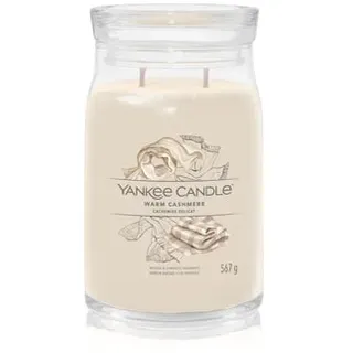 Yankee Candle Warm Cashmere Duftkerze 567 g beige