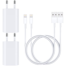 Bild USB Ladegerät, Ladekabel 1M/1M für iPhone Kabel USB Netzteil Datenkabel Ladeadapter für iPhone 12pro 12 11 Pro/XS Max/XR/X/8/8 Plus/7