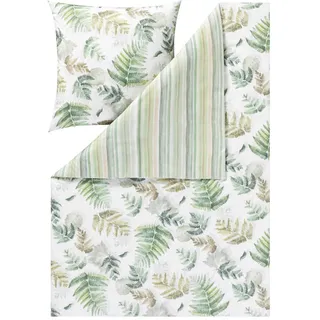 Estella Bettwäsche Fern Leaves grün