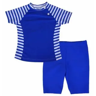 Popolini UV-Schutzkleidung Swimwear Zweiteiler Ringel-Marine 86/92 1 St