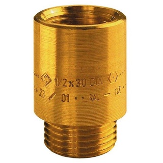 Unite extension 20 mm x 12 brass